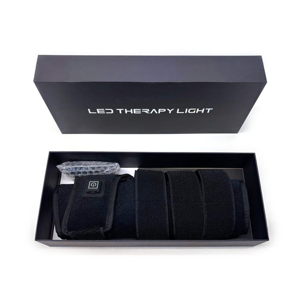 Infrarot-Gamasche Pferd – 660nm & 850nm – Kabellos, Puls, Schmerzlinderung Huf/Bein